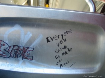 Everyone you know is made of meat